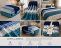 ☁️Coastal Dream Handmade Chunky Knit Blankets