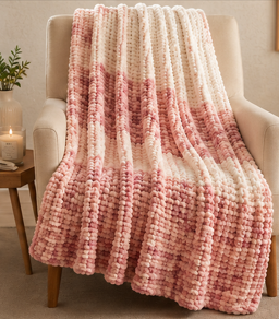 🌈 Ombre Handmade Chunky Knit Collection Blankets