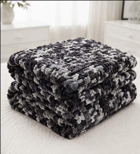 🌈 Ombre Handmade Chunky Knit Collection Blankets