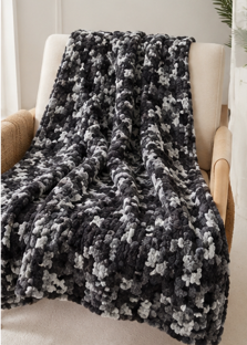 🌈 Ombre Handmade Chunky Knit Collection Blankets